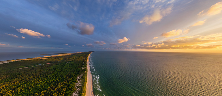 Curonian Spit space view