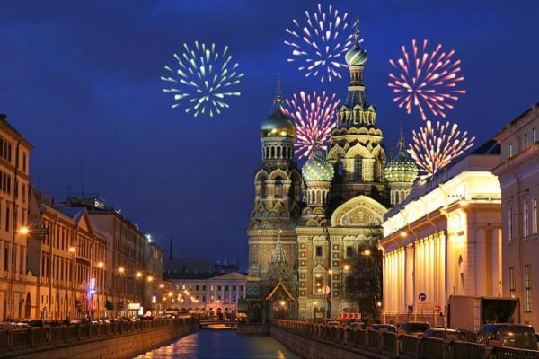 New Years in Saint Petersburg
