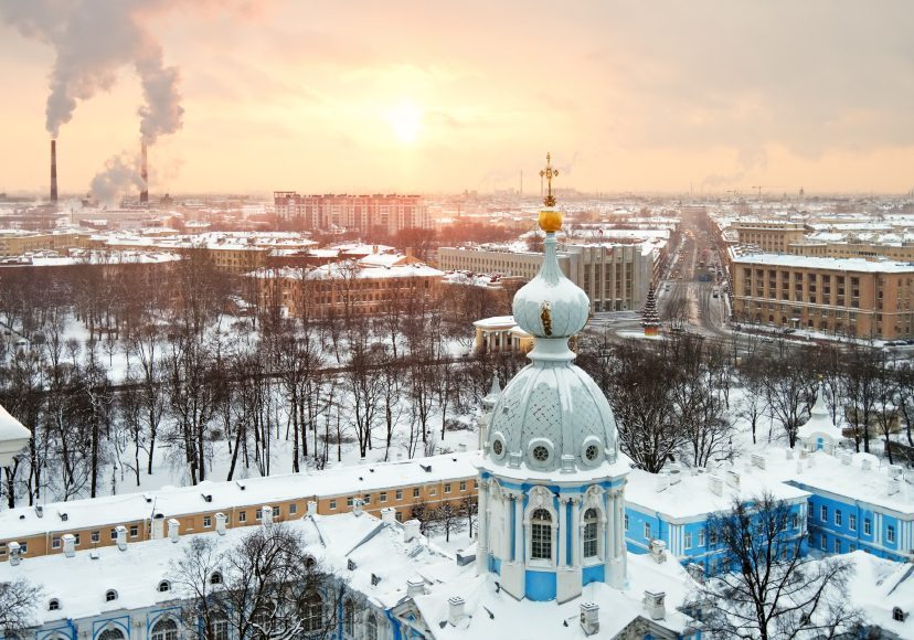 Winter in Saint Petersburg1